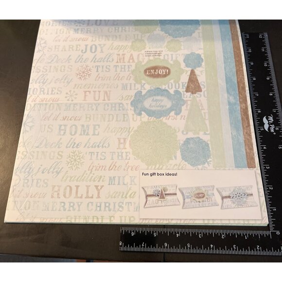 Colorbok Gift Box Project Pack "Let It Snow" Over 350 Pieces Acid & Lignin Free - Picture 6 of 8